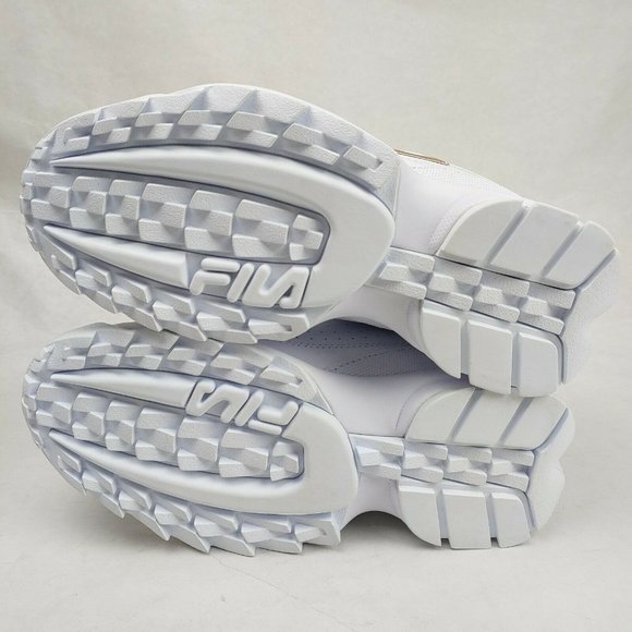 FILA Disruptor 2 II Metallic Accent Sneakers White - Picture 7 of 8